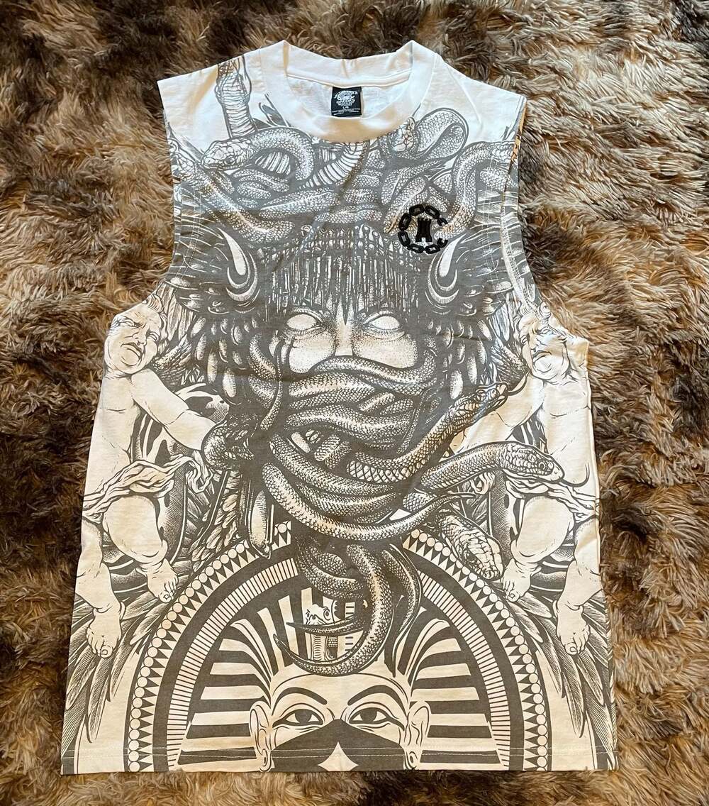 Crooks & Castles Graphic Sleeveless Medusa Tank Top